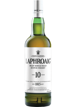 Laphroaig 10 Year Old Single Malt Whisky