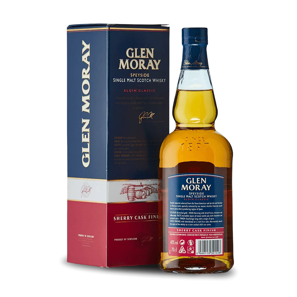 Glen Moray Sherry Cask Finish - Elgin Classic