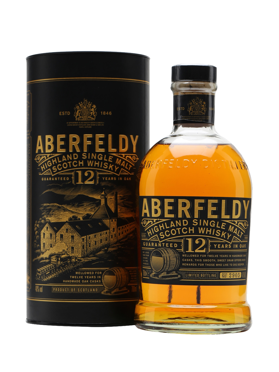 Aberfeldy 12 yo Highland Single Malt Scotch Whisky