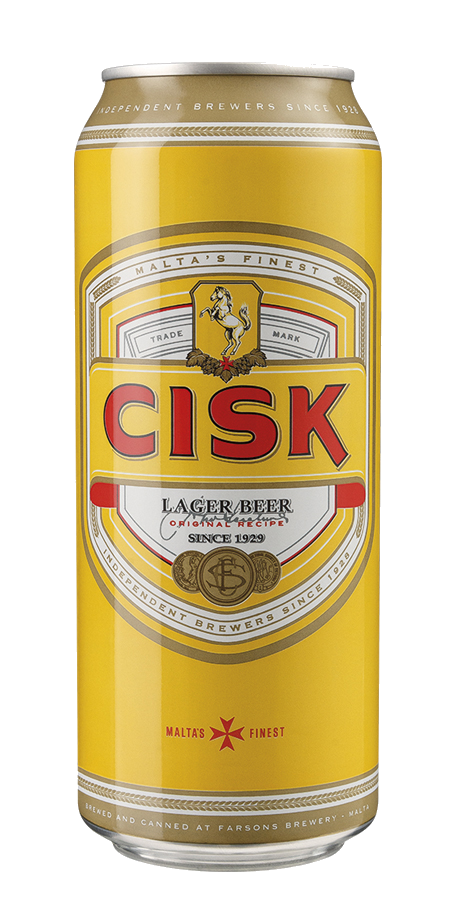 Cisk Lager Cans