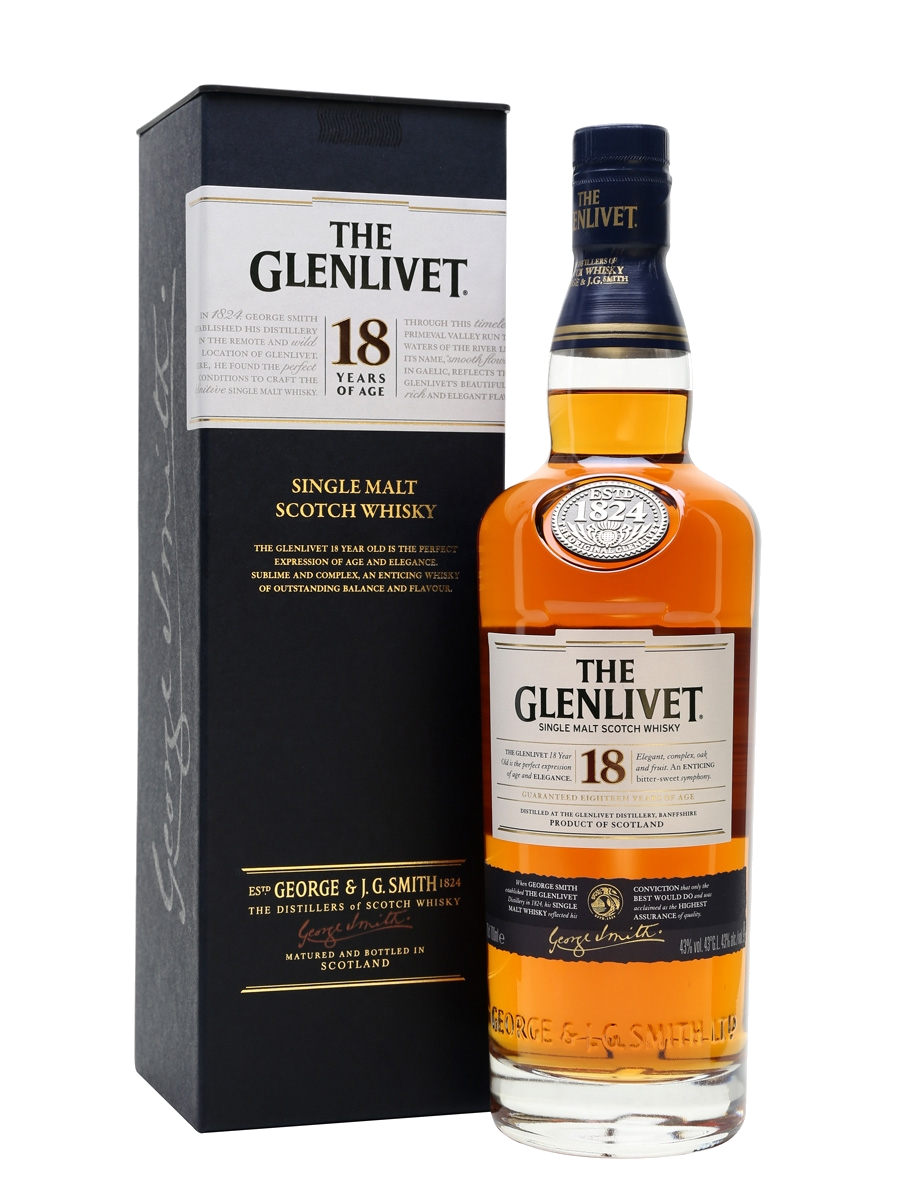 Glenlivet 18yo Single Malt Whisky