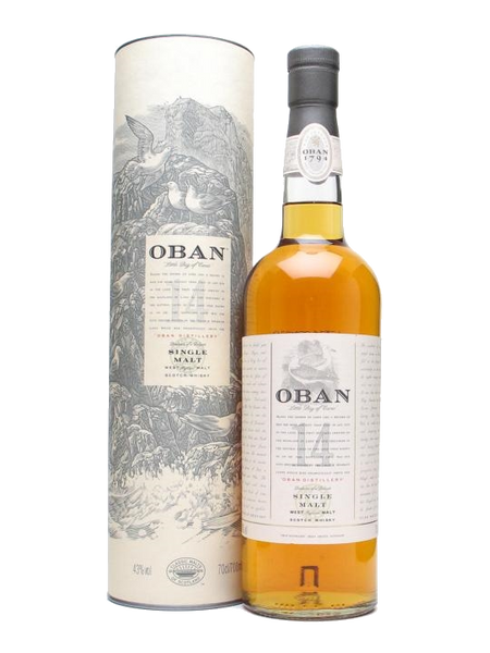 Oban 14 YO Single Malt Whisky – F.Mizzi