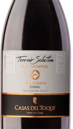 Gran Reserva Syrah - Casas del Toqui